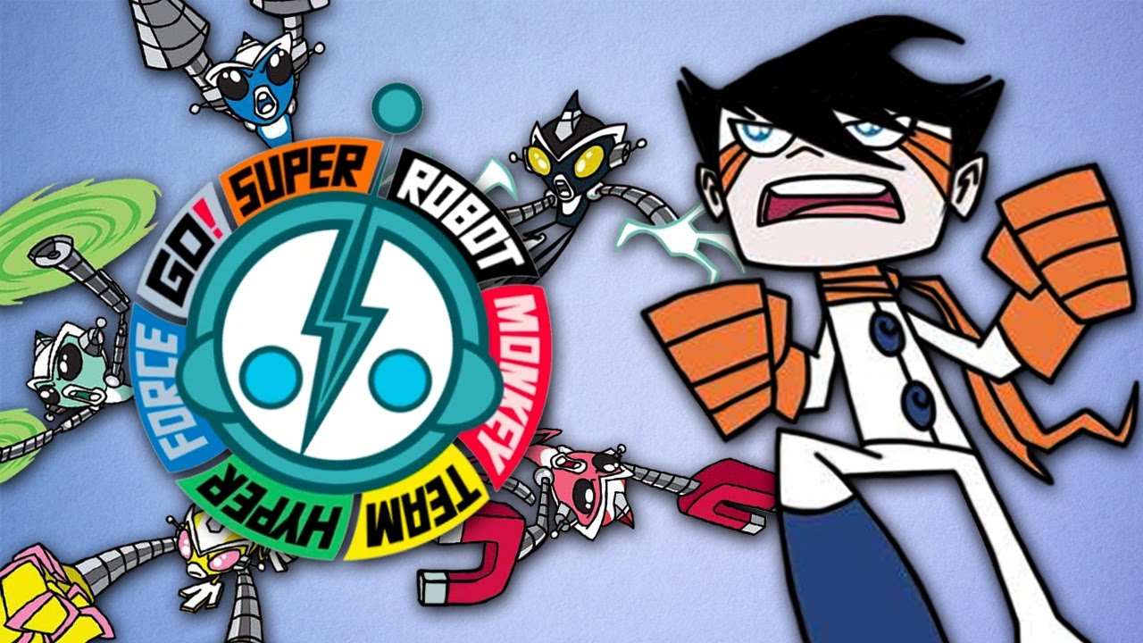 ПОДОЖДИТЕ... Помните Super Robot Monkey Team Hyperforce Go!?