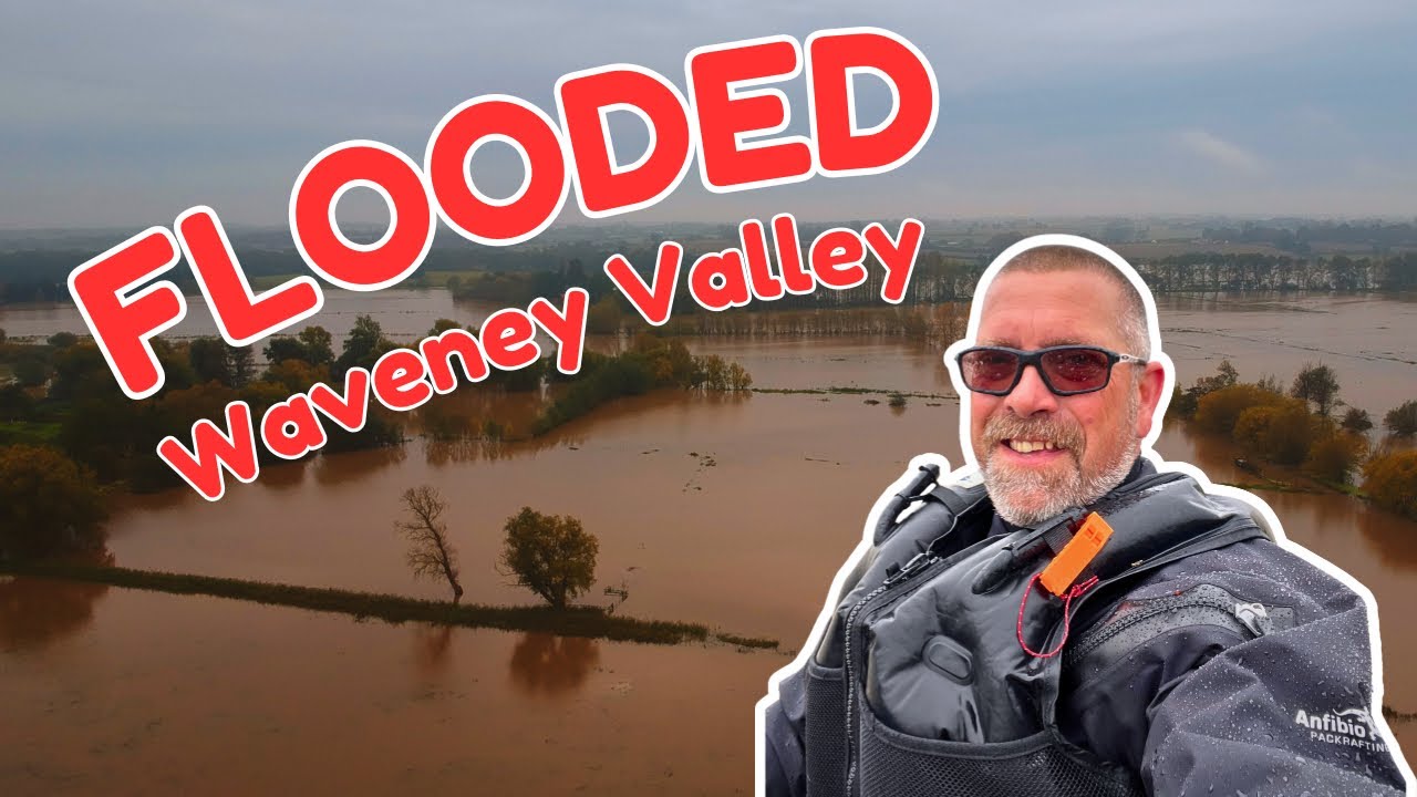 Paddling the FLOODED Waveney Valley | Storm Babet.