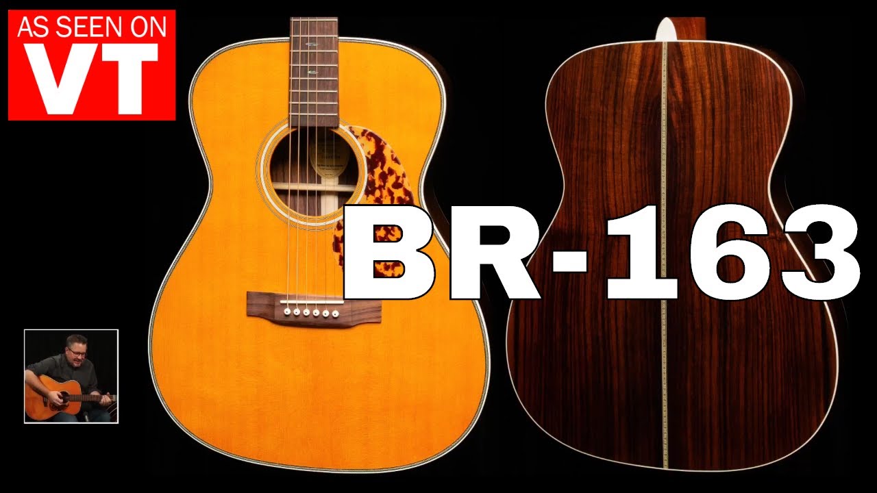 Blueridge Guitar DEMO | BR-163 #21050390 - as seen on Virtual Tour!