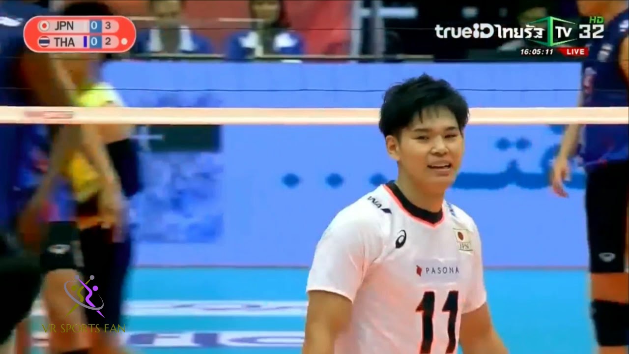 Thailand - Japan ญี่ปุ่น - ไทย : วอลเล่ย์บอลชาย ชิงแชมป์เอเชีย 2019 Asian Men's Championship