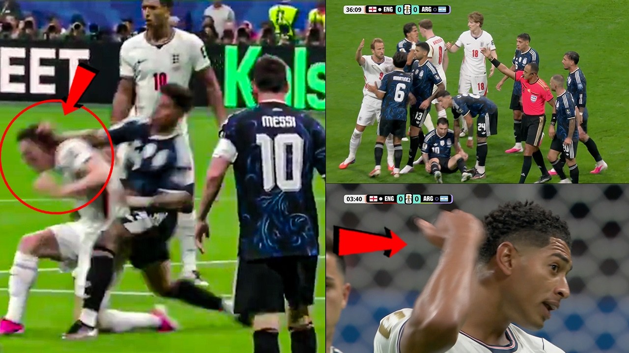 🚨 WORLD CUP SCANDAL?! How Did Enzo Fern&aacute;ndez Escape a RED CARD For This ? 😱🔥 England vs Argentina