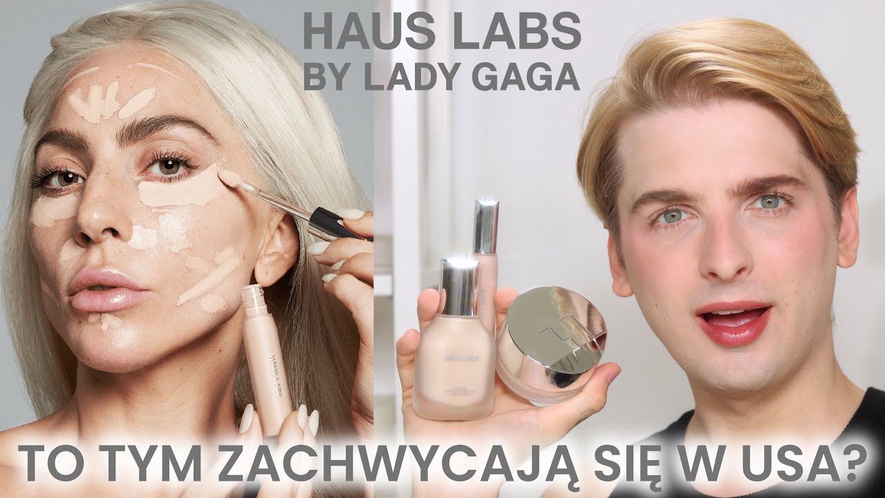 ZŁAMAŁEM się i zamówiłem HAUS LABS od Lady Gagi żebyście WY nie musieli! Podkład i korektor Triclone