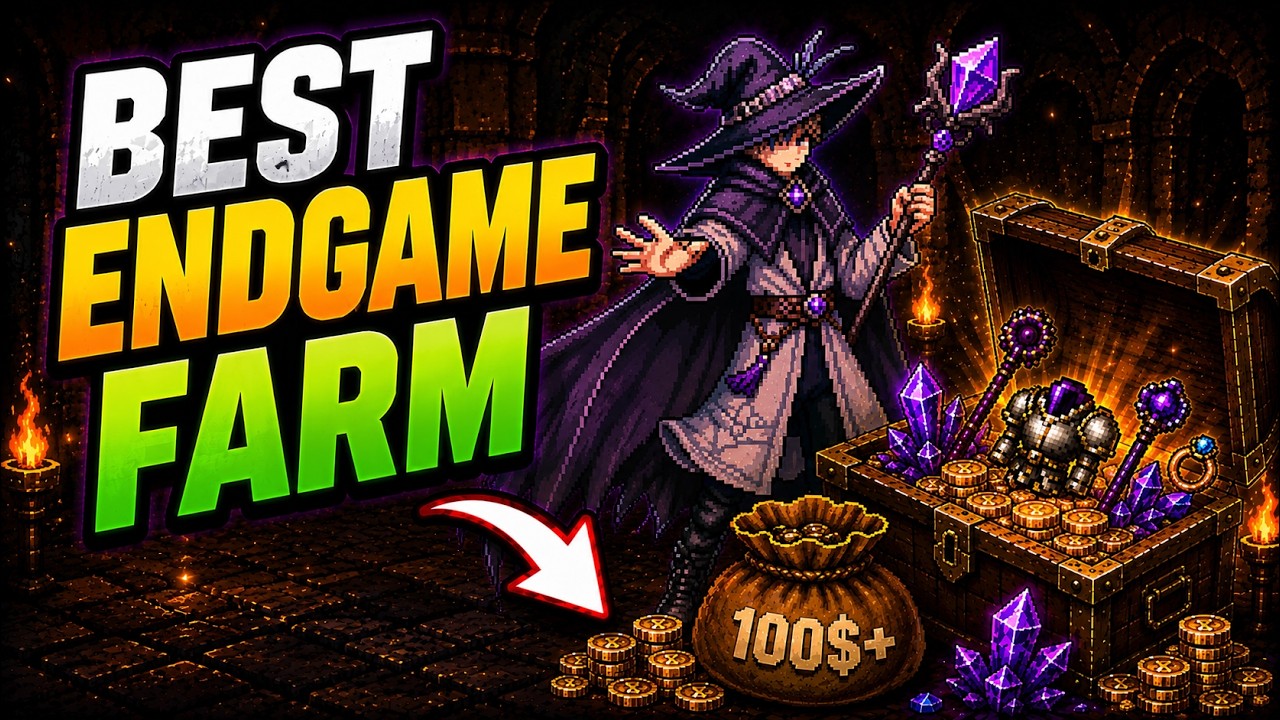 TASK BAR HERO BEST END GAME FARM BUILD