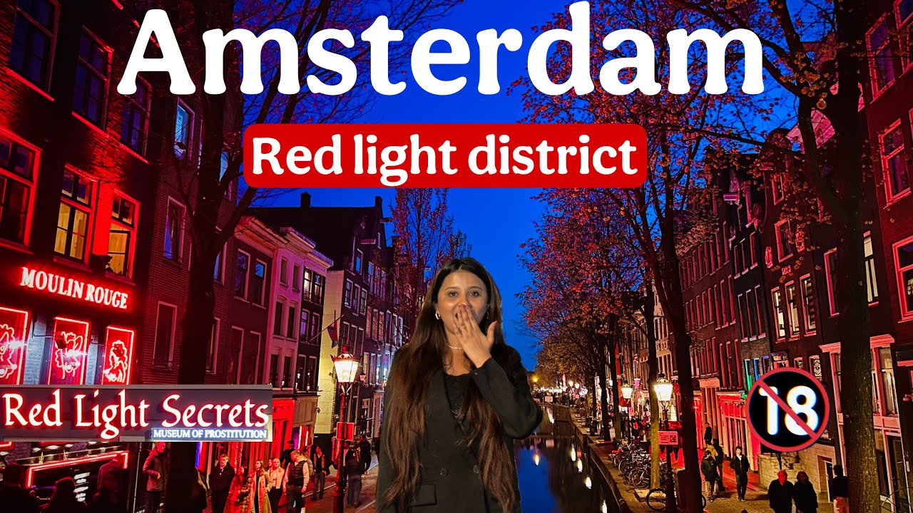 We went to biggest red light district of Europe 🇳🇱|| Amsterdam day 1 ||