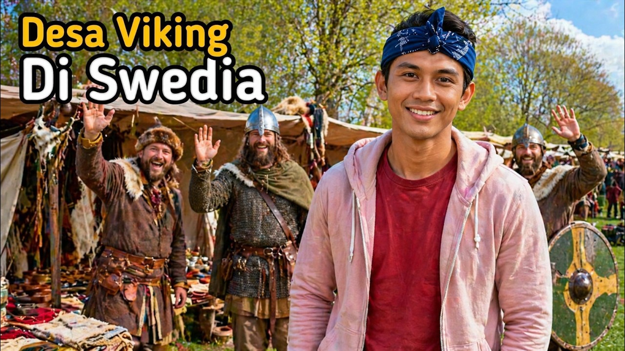 Desa Viking di Swedia Suasananya Ternyata Seperti Ini