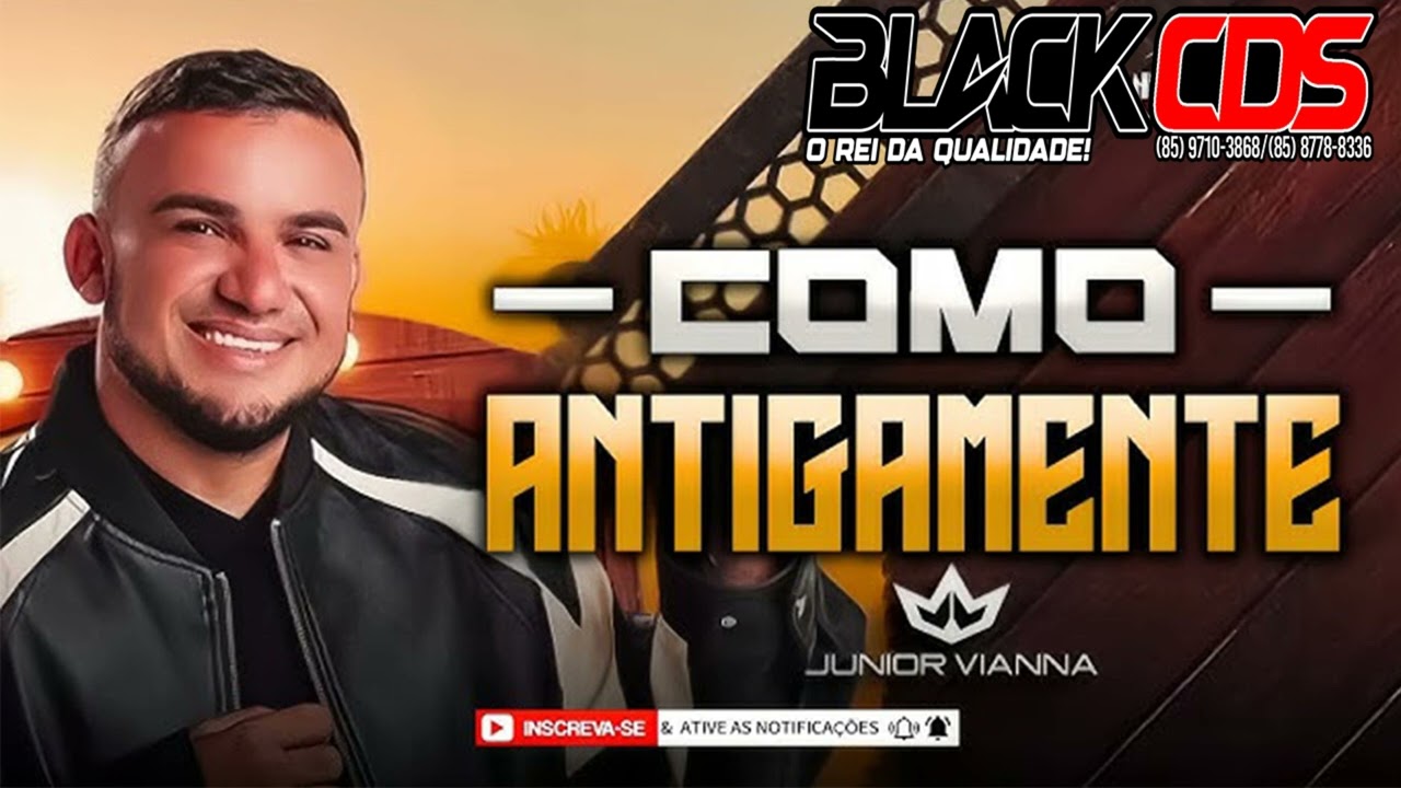 JUNIOR VIANNA   COMO ANTIGAMENTE PRA PAREDÃO BLACK CDS WATTS 085 997103868
