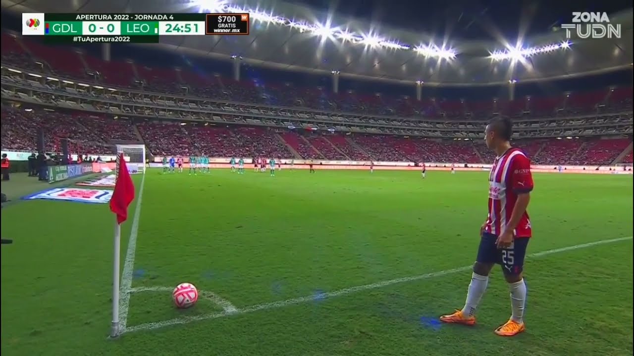 GOLAZO ANULADO a Alexis Vega 😪 | Chivas vs Le&oacute;n | Jornada 4 | Apertura 2022