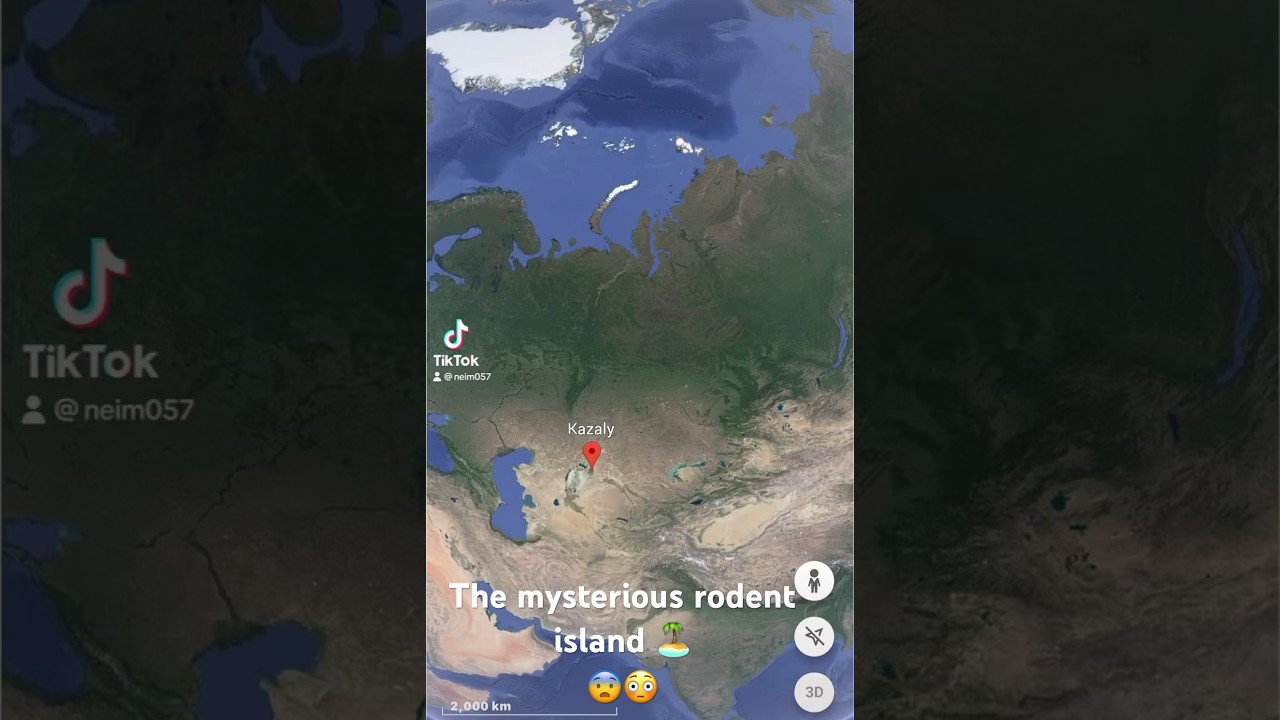 The mysterious island I found #shorts #mapsecrets #earthsecrets