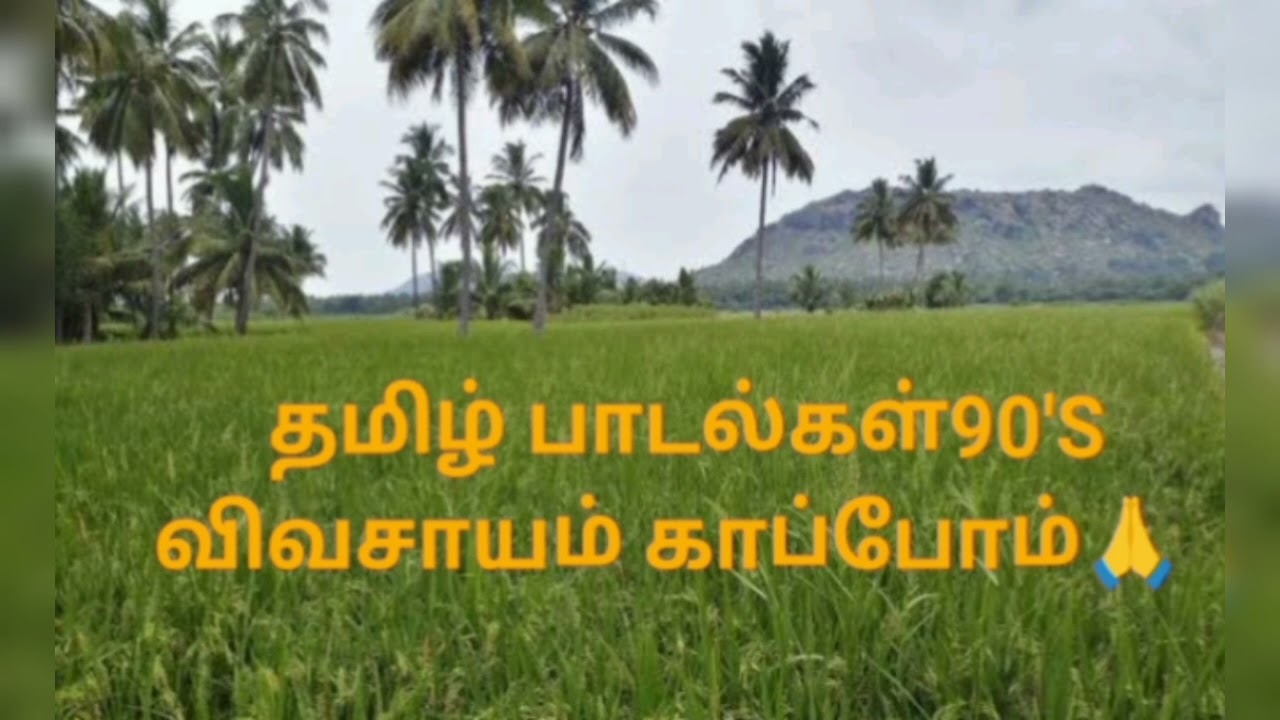 தமிழ் பாடல்கள் 90'sவிவசாயம் காப்போம் 🤝