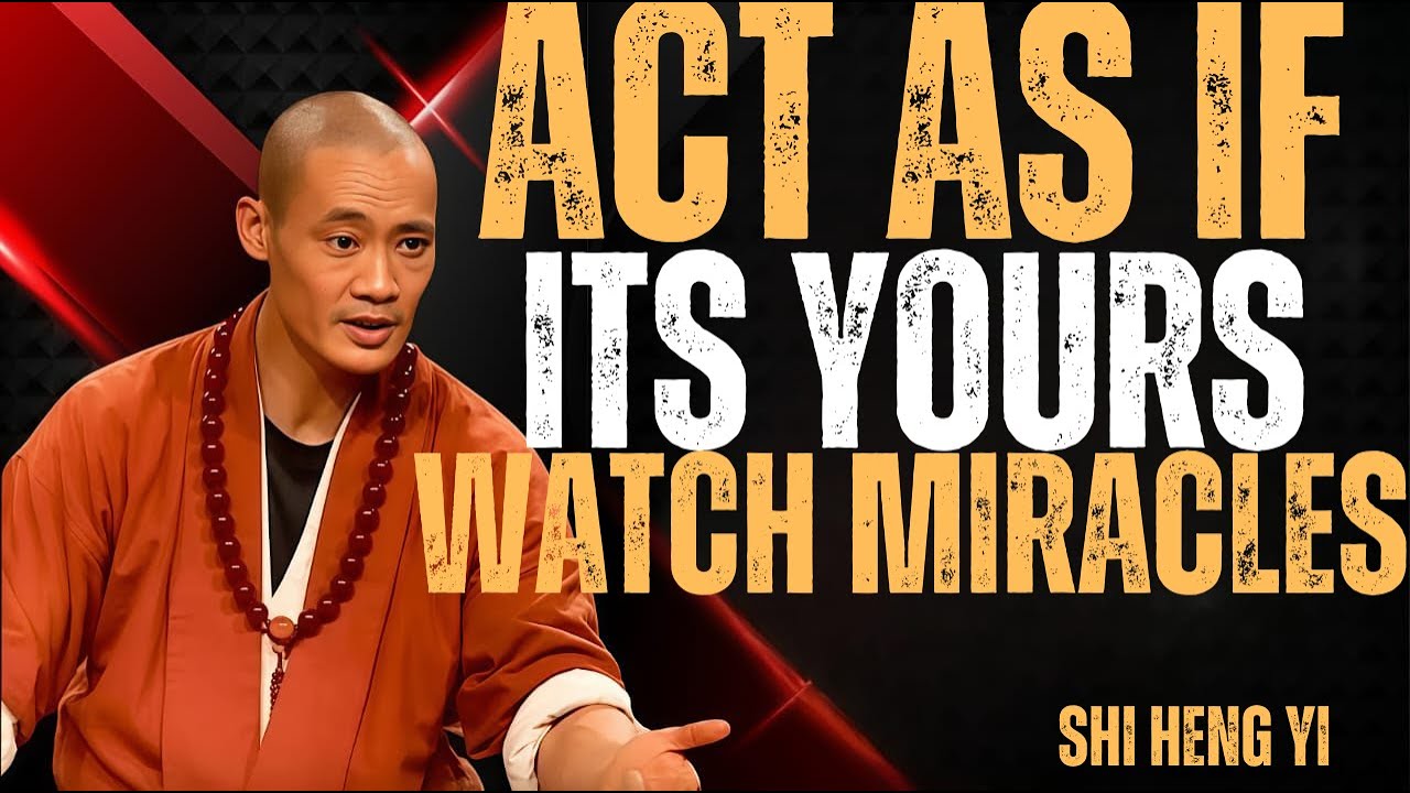 ACT AS IF IT’S YOURS — AND WATCH MIRACLES | Powerful Motivational Speech for Success & Confidence