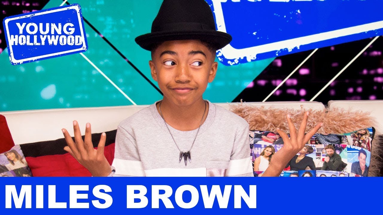 Black-ish Star Miles Brown's Night With Maddie Ziegler & Millie Bobby Brown!