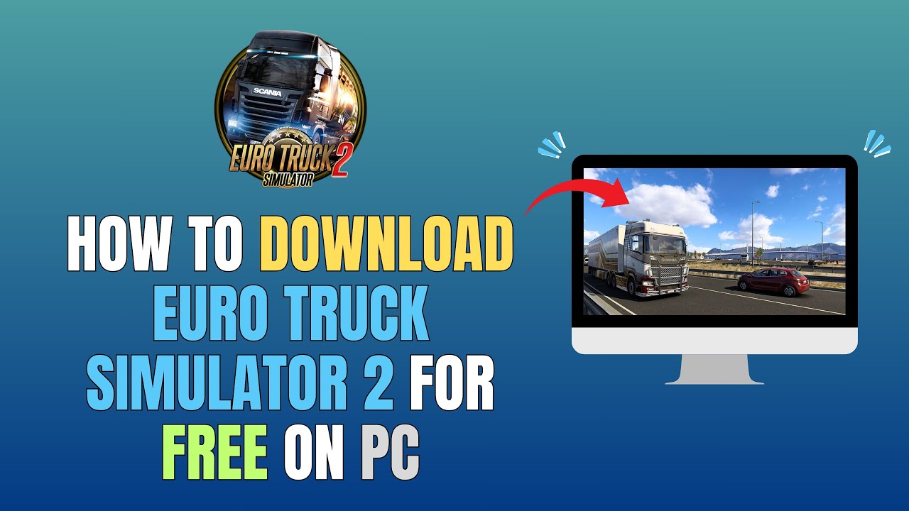 КАК СКАЧАТЬ EURO TRUCK SIMULATOR 2 БЕСПЛАТНО НА ПК (НОВАЯ ДЕМО-ВЕРСИЯ 2026)