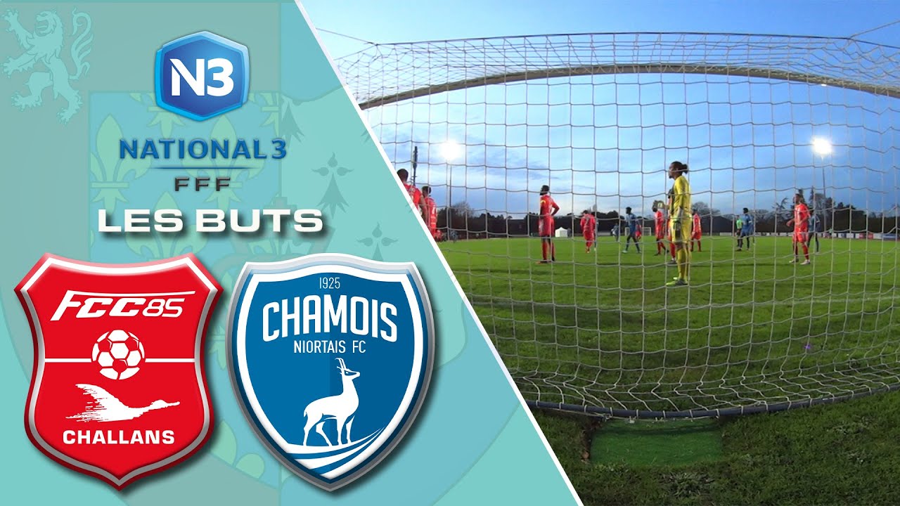 Match de championnat National 3 FC Challans/Chamois Niortais