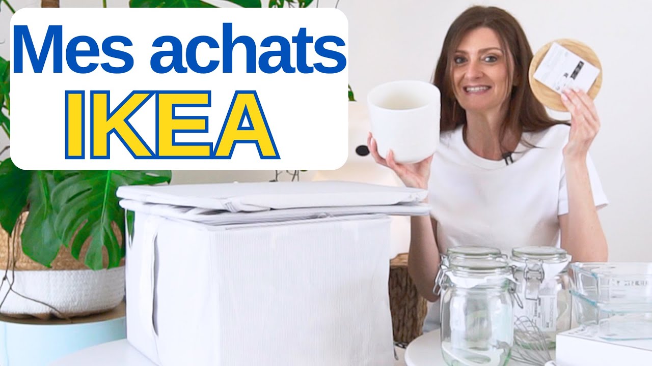Mes Derniers Achats IKEA pour une Cuisine et une Garde-Robe Organisée + DIY Boîte à Mouchoirs