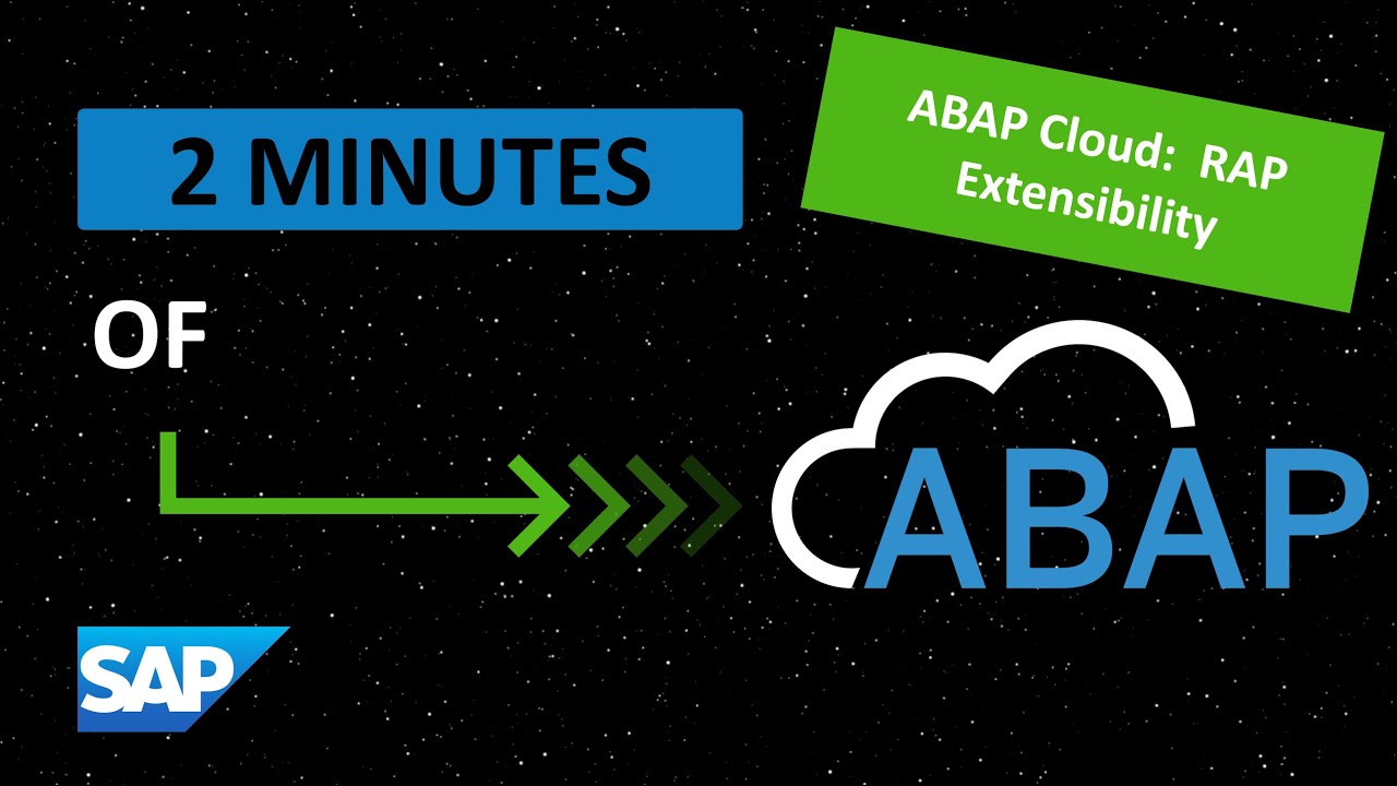 ABAP Cloud:  RAP Extensibility