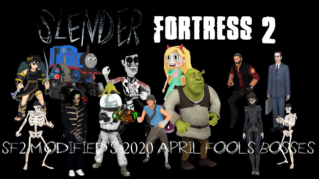 Slender Fortress | Custom April Fools Bosses Part 2