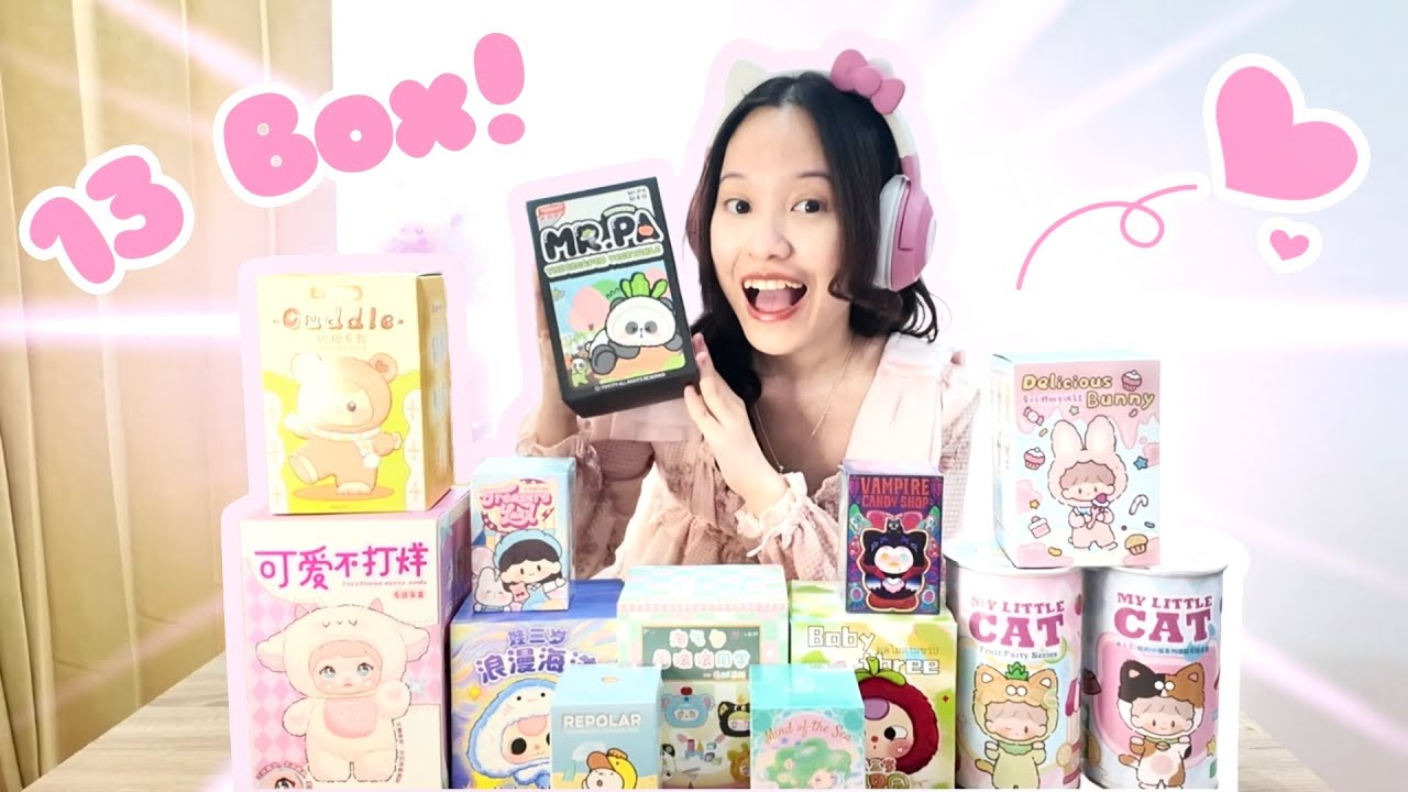 DAPAT SECRET! Unboxing 13 Blindbox Gemoy!