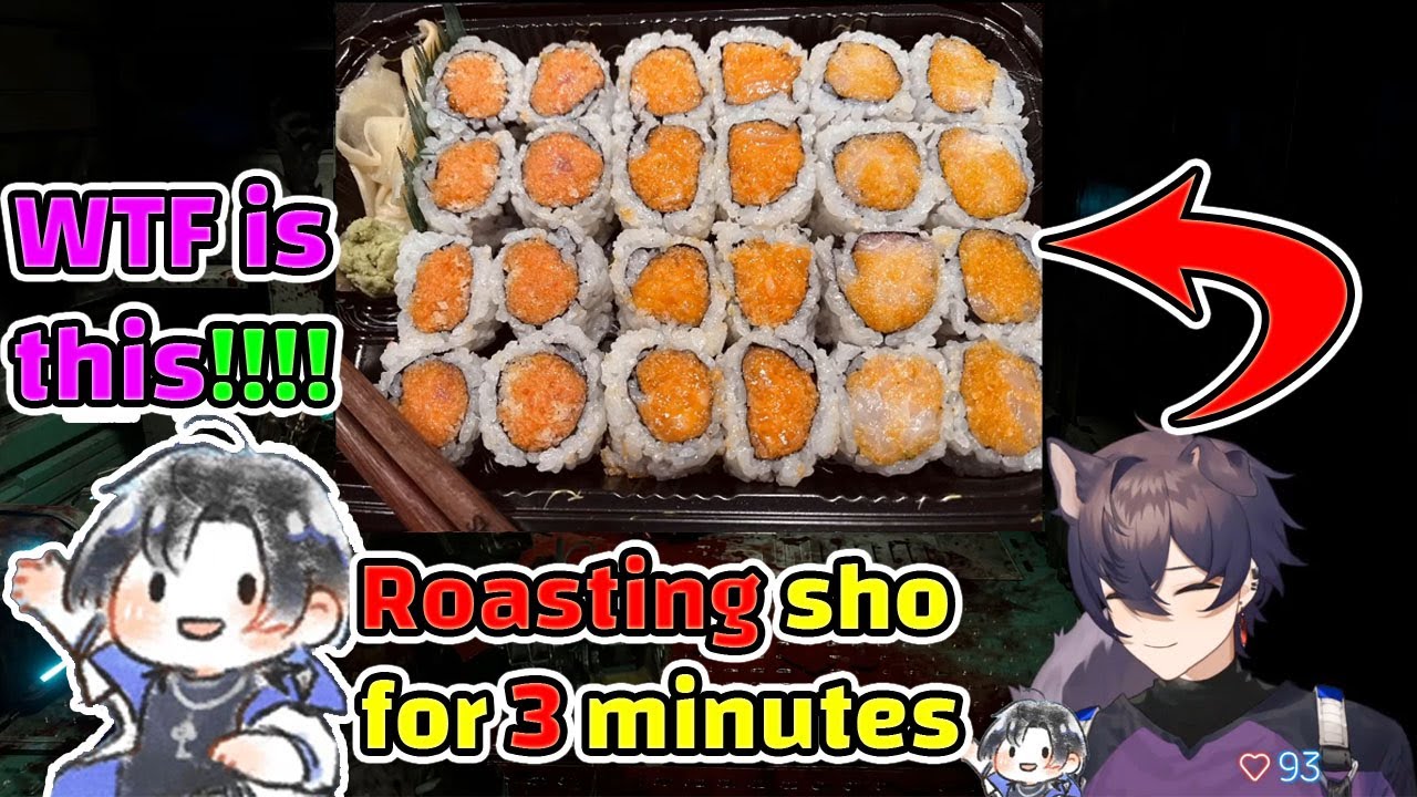 Shoto shows U-SAN his Sushi and U-SAN got Offended
