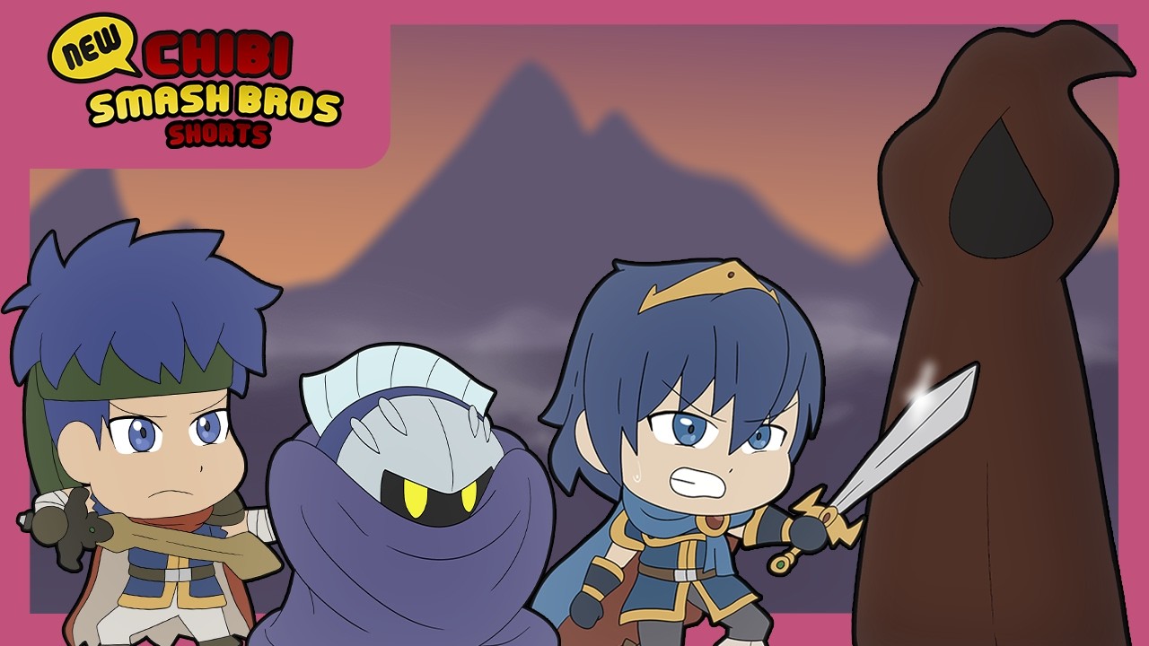New Chibi Smash Bros Shorts - The Hooded Figure 🔥