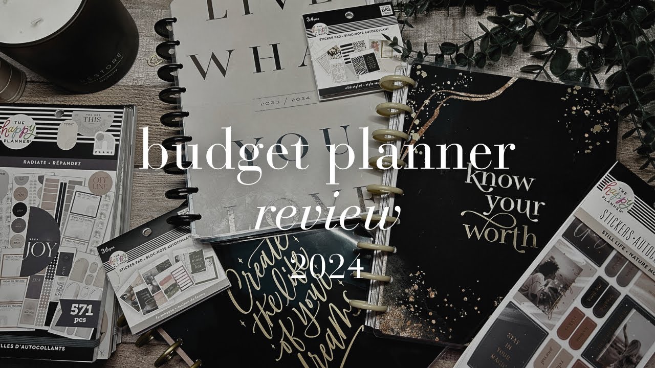 НОВЫЕ планировщики бюджета на 2024 год | The Happy Planner | *честный отзыв* Бюджетный журнал, пл...