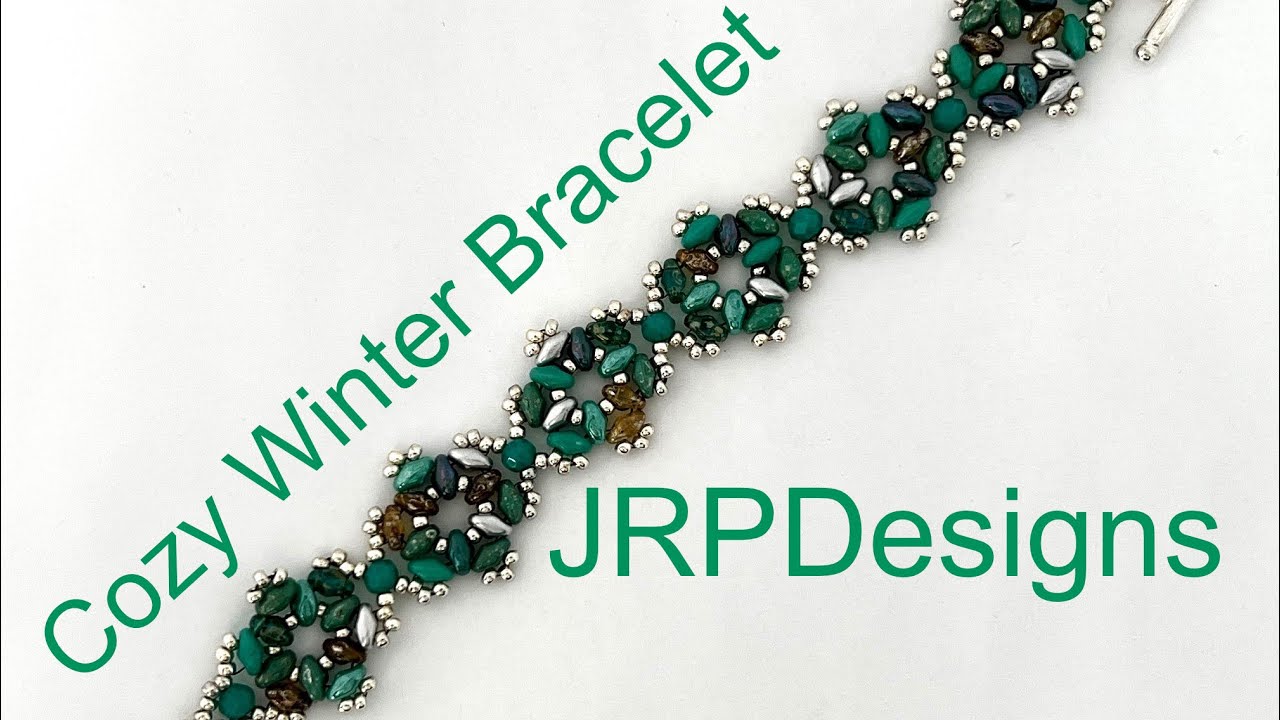 Cozy Winter Bracelet DIY Beading Tutorial