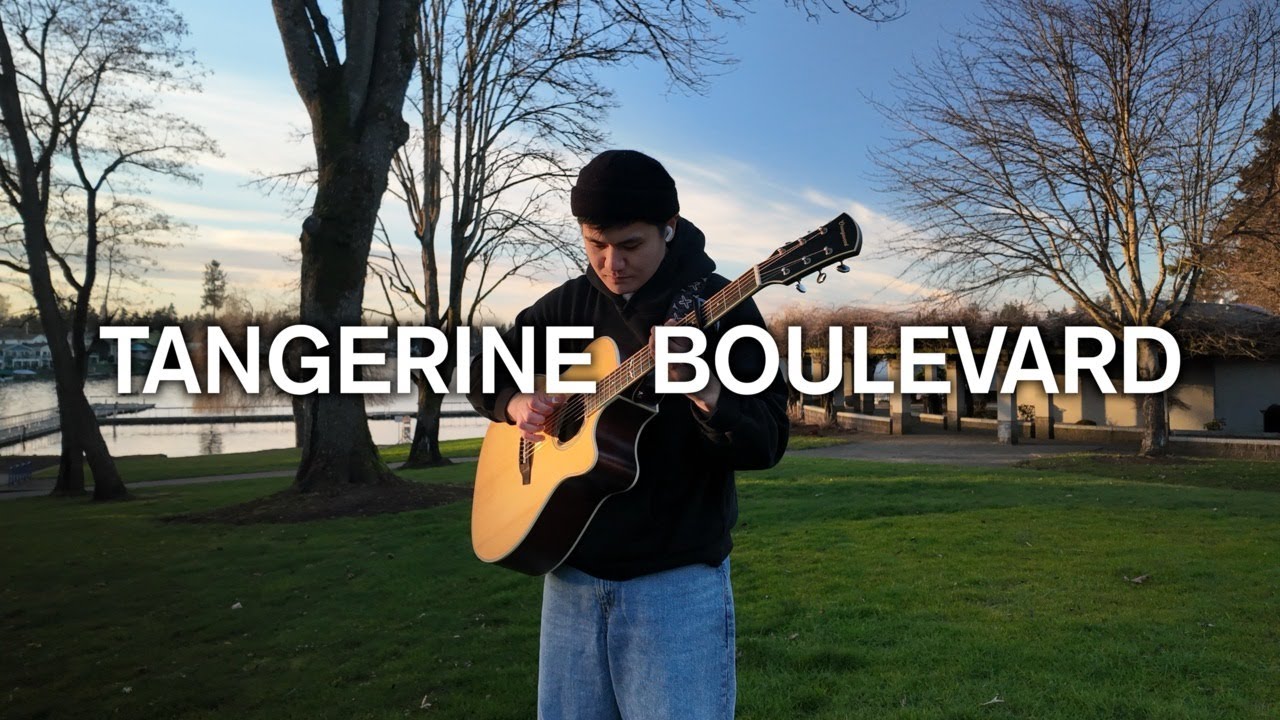 Tangerine Boulevard by IV OF SPADES - Guitar Fingerstyle Cover