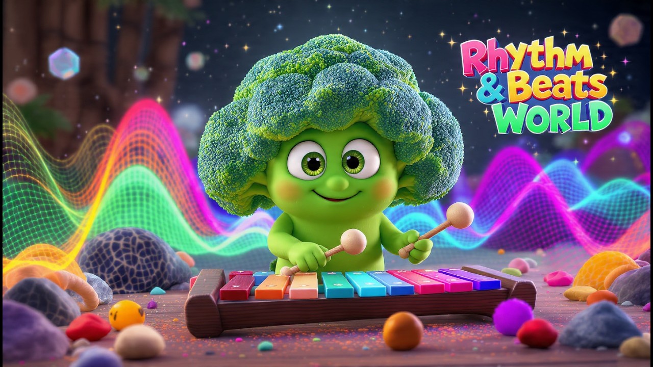 Rhythm & Beats World 🥦✨  Musical Learning for Kids