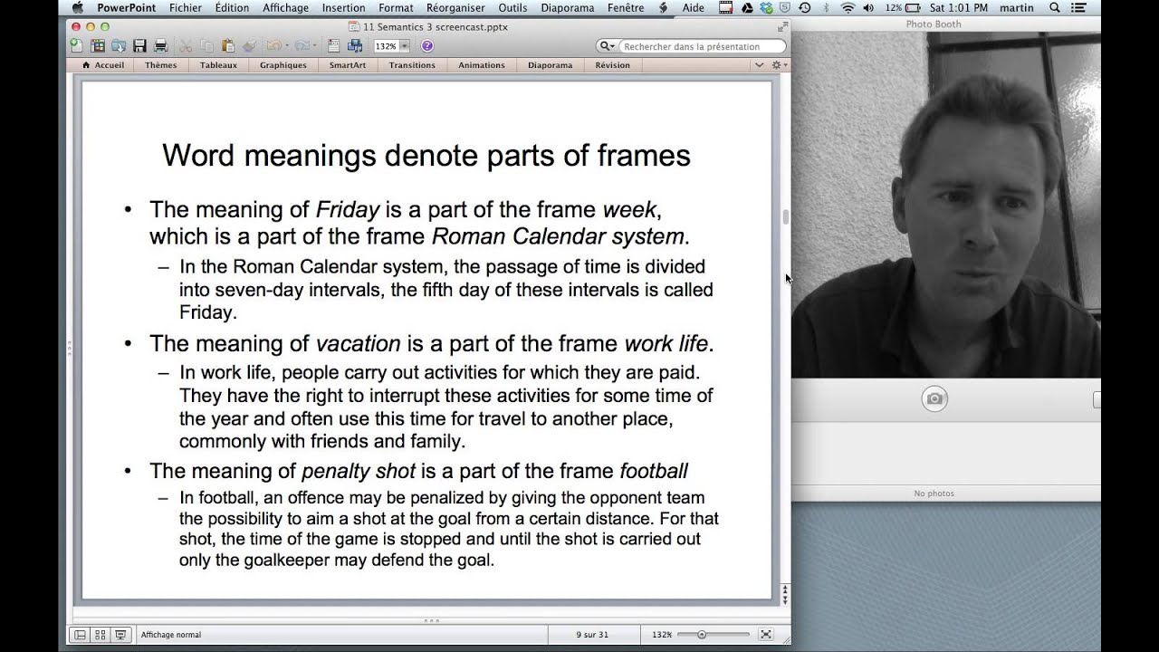 Frame semantics