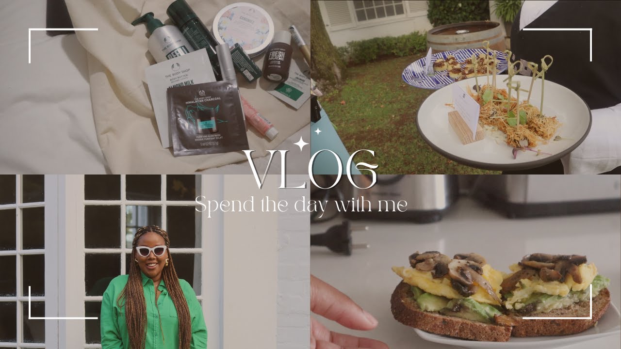VLOG: SPEND THE DAY WITH ME|| LIFE UPDATE|| BODY SHOP EVENT