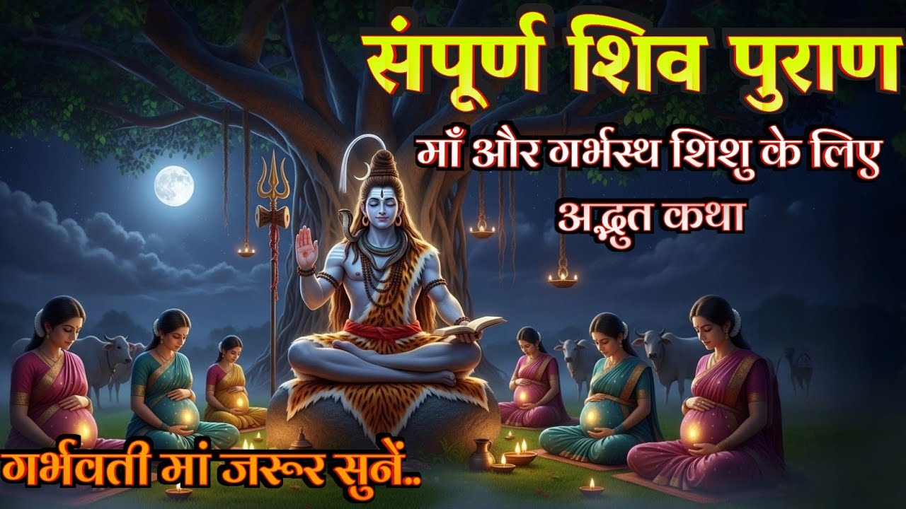गर्भ में शिव पुराण सुनने से शिशु का मन, बुद्धि और भाग्य बदल जाता है | Garbh Sanskar Shiv Purana