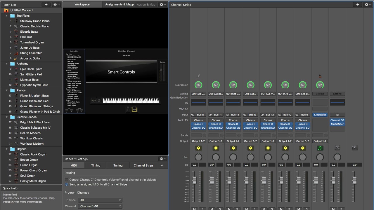 MainStage 3 blank template tutorial