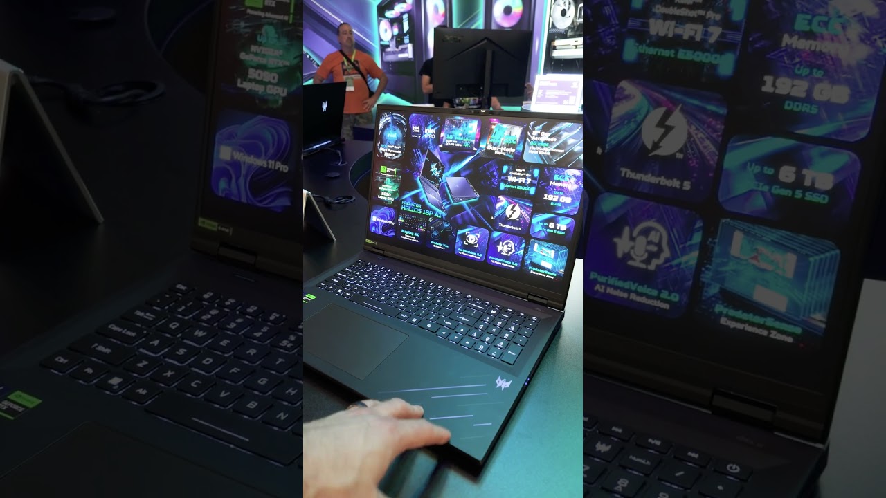 This gaming laptop has ECC memory and Intel vPro #gaming
