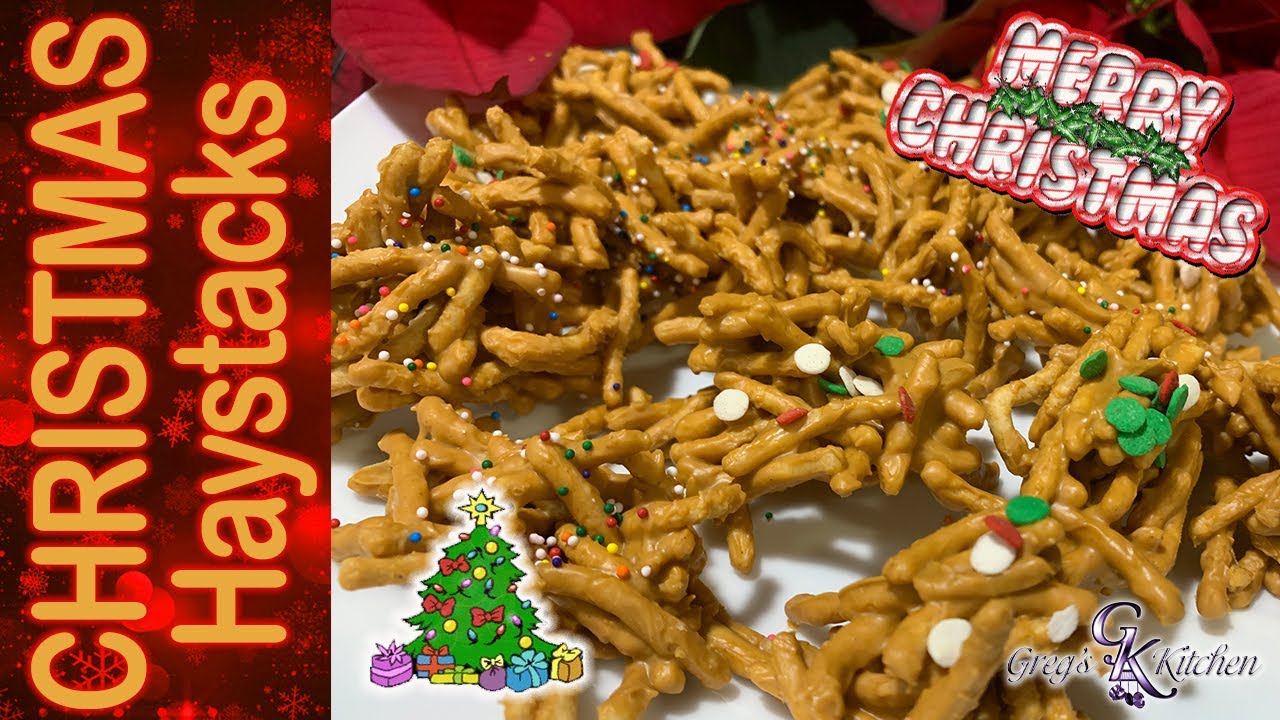 Christmas Haystacks Candy | Gregs Kitchen