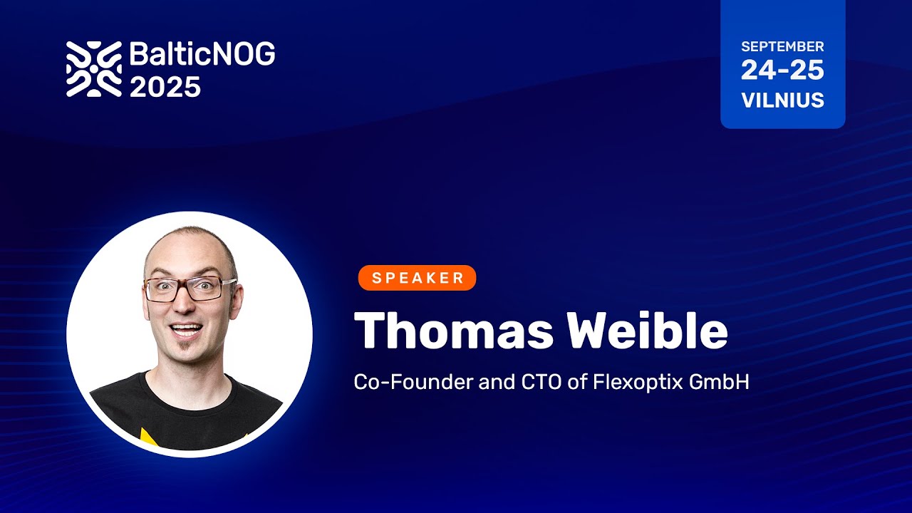 BalticNOG - Analyzing network reliability up to 800G - Thomas Weible
