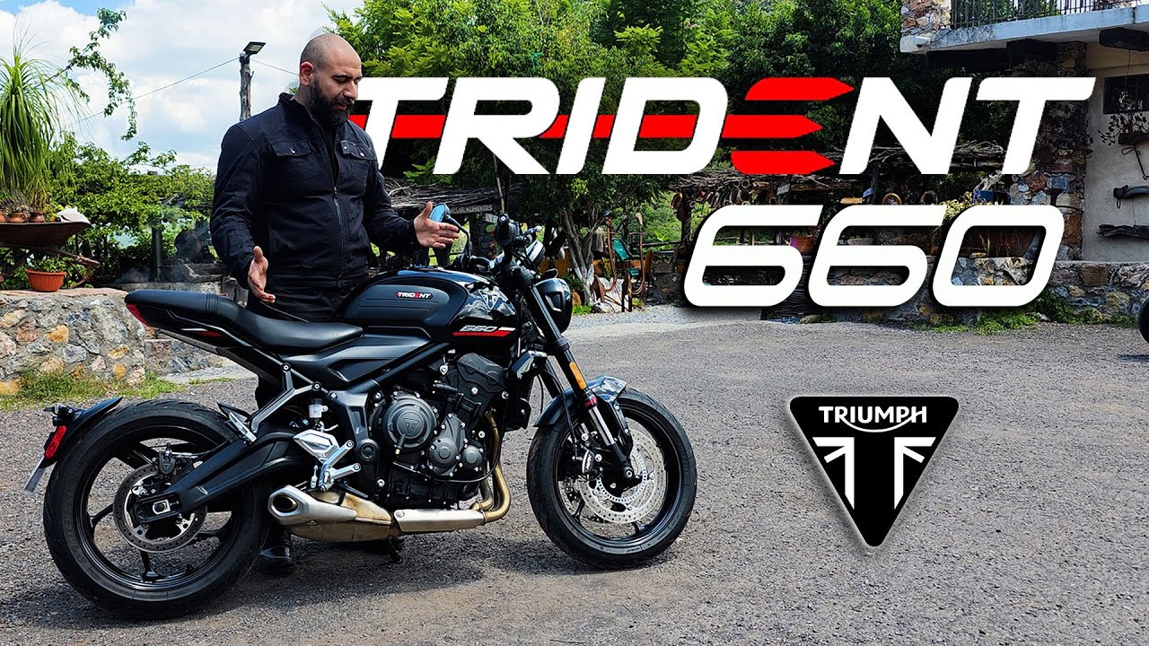 Trident 660 de Triumph con nuevos componentes