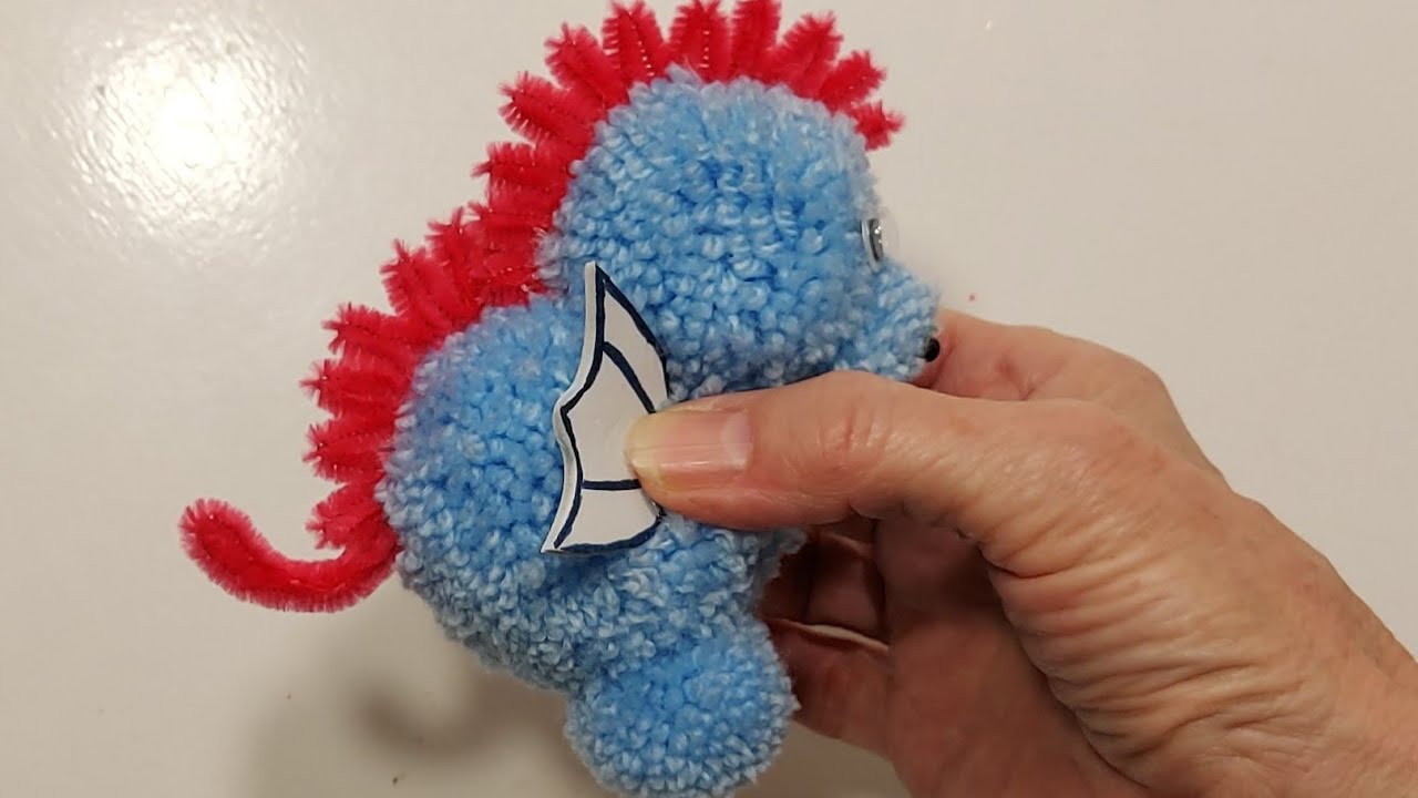 Вы ВЛЮБИТЕСЬ в ЭТОГО МИЛОГО ДРАКОНЧИКА. ПОПРОБУЙТЕ ТАК СДЕЛАТЬ из остатков пряжи ГЕНИАЛЬНО и ПРОСТО