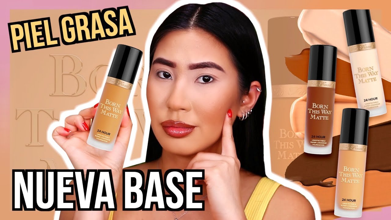 PROBADO NUEVA BASE MATE DE TOO FACED .. LA MEJOR PARA PIEL GRASOSA?!