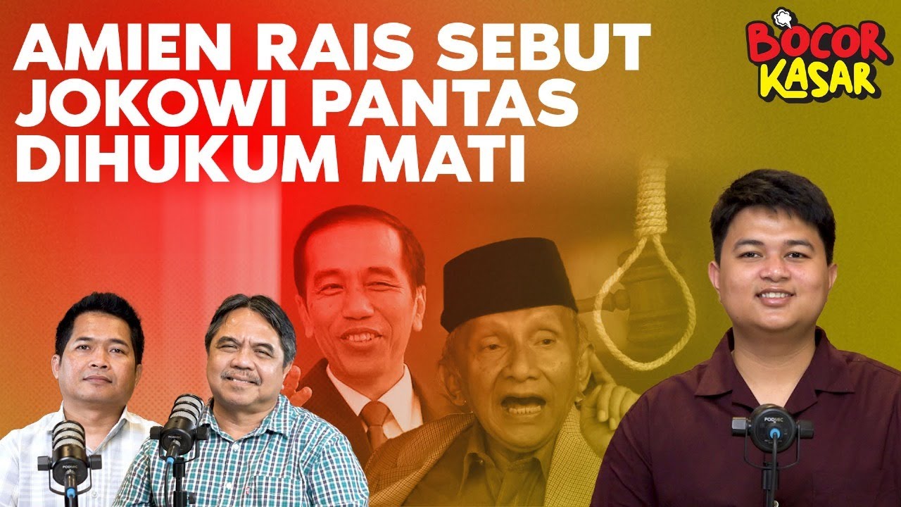 DI KALANGAN PEMBENCI JOKOWI SEKALIPUN, AMIEN RAIS GAK DIANGGAP PENTING I Bocor Kasar