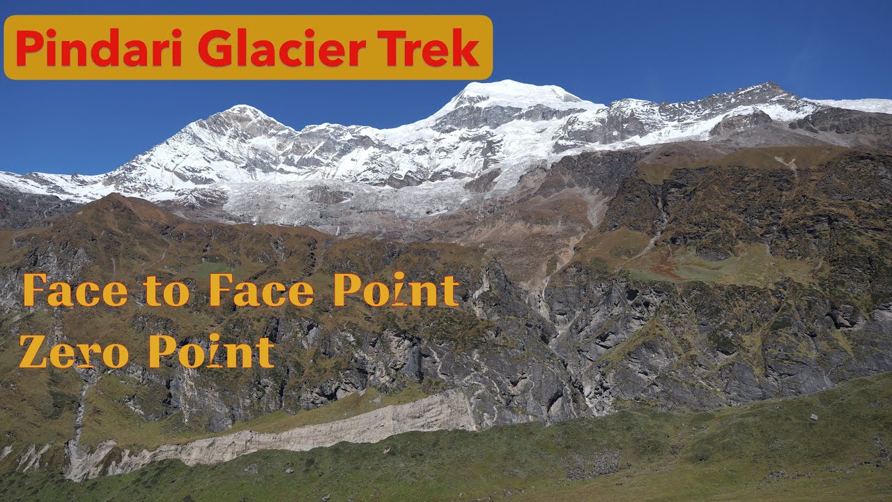 Pindari Glacier Autumn Trek - Covers Face-to-Face Point & Zero Point #pindariglacier #pindari