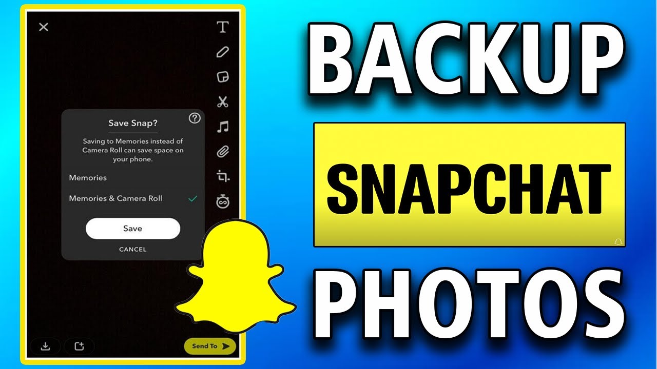 How To Backup Snapchat Photos (easy)