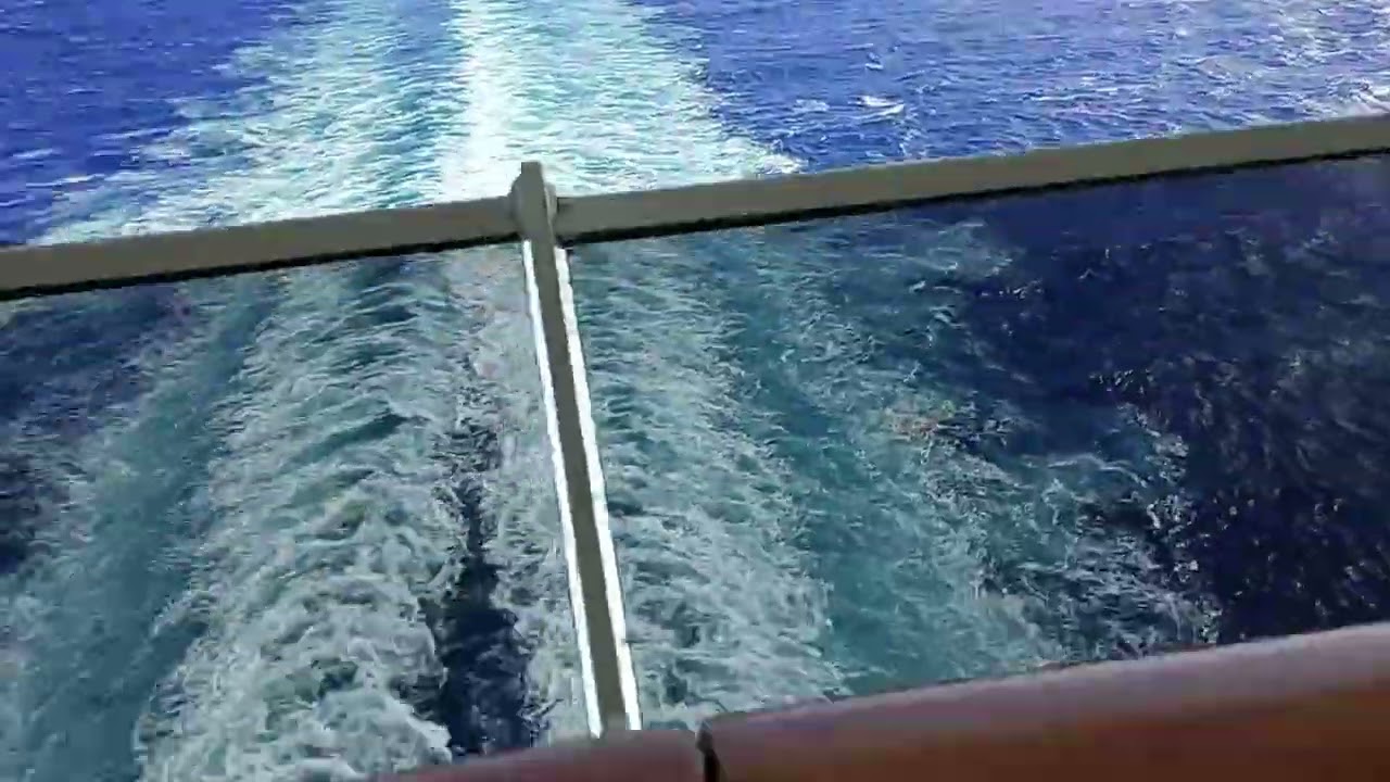 On a cruise ship!