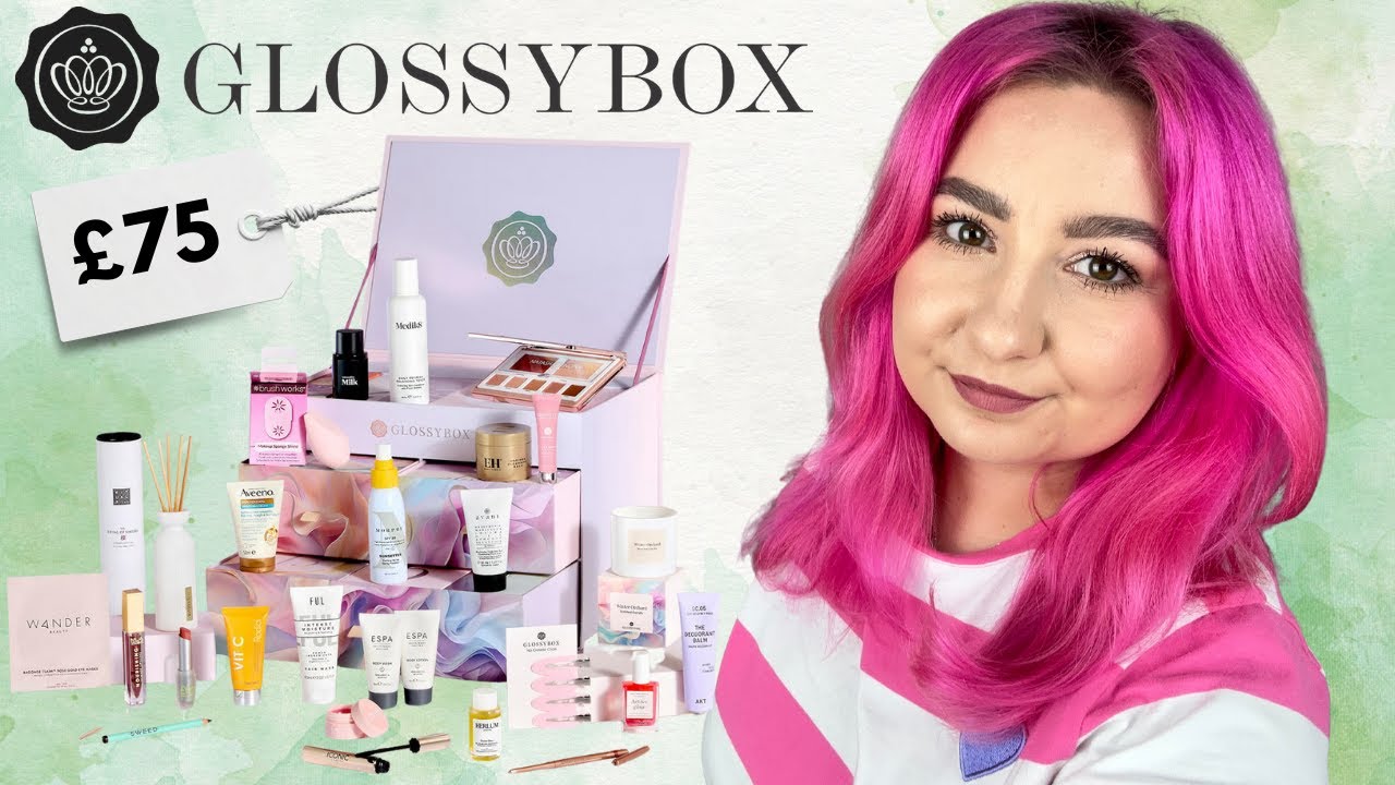 KALENDARZ ADWENTOWY GLOSSYBOX 2025🎉 UNBOXING