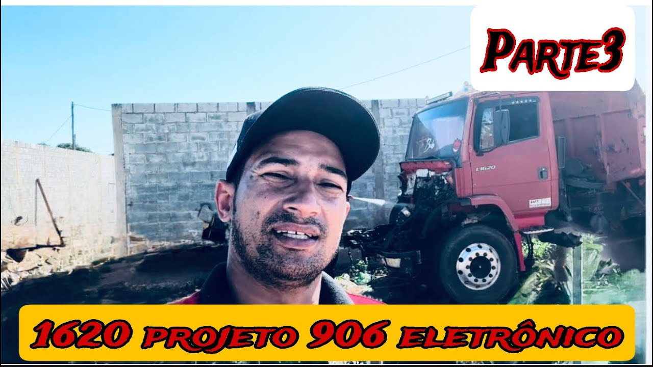 1620 com motor 366/la agora vai usar 906/lá eletrônico top adaptação da Redexcar parte3