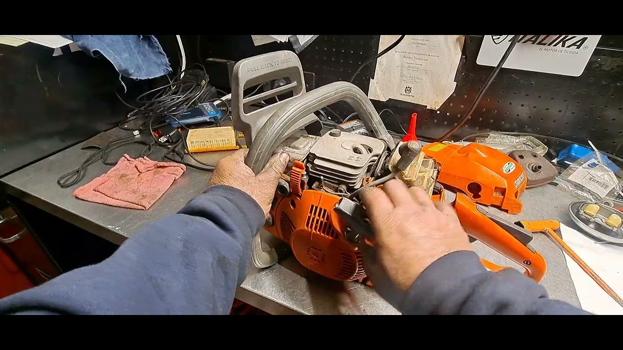 RDMJ. PORQUE TIENE DEMASIADA COMPRESION MI MOTOSIERRA.