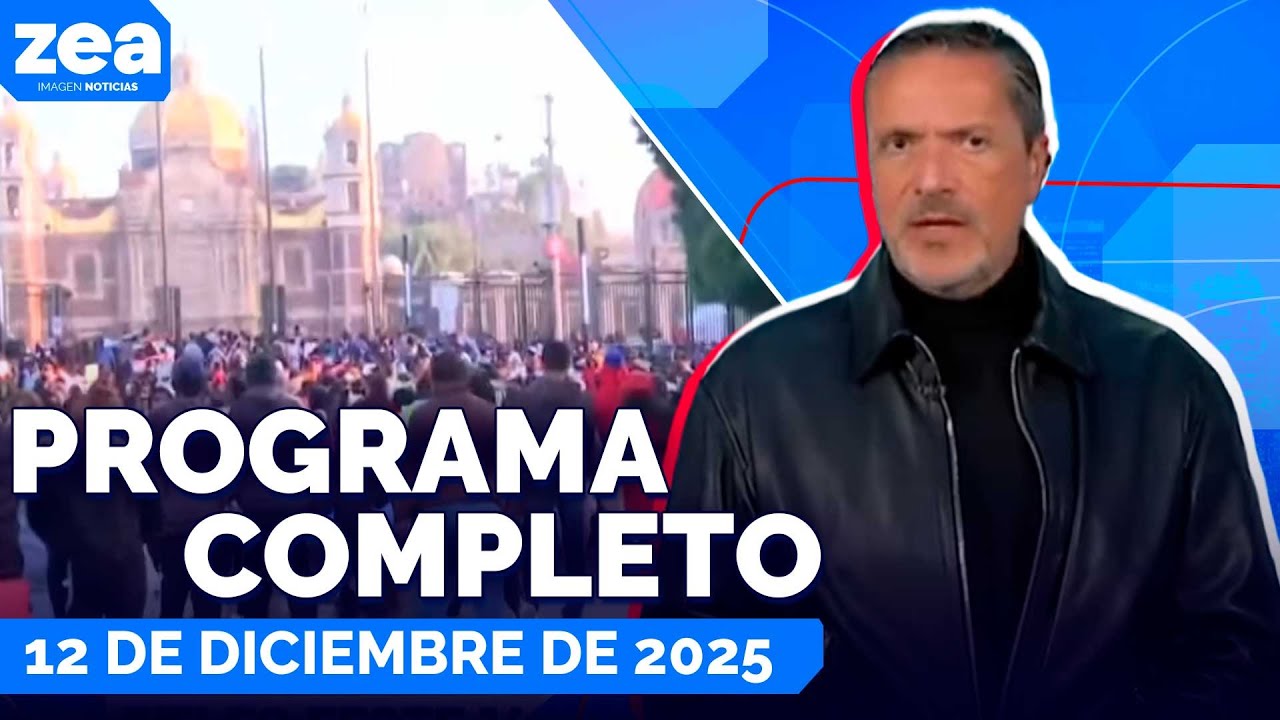 Noticias con Francisco Zea | Programa completo 12 de diciembre de 2025