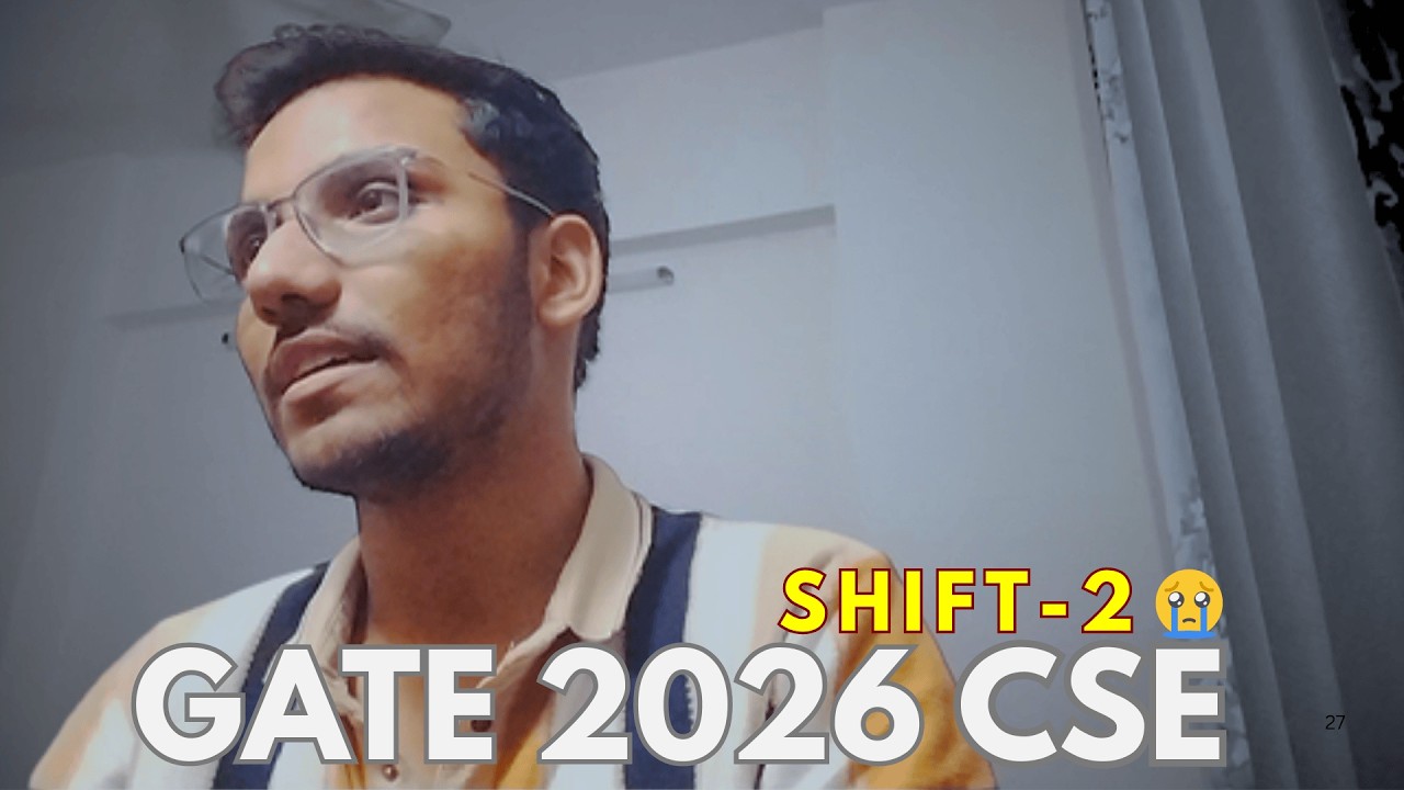 Gate CSE 2026 Paper | Shift -2
