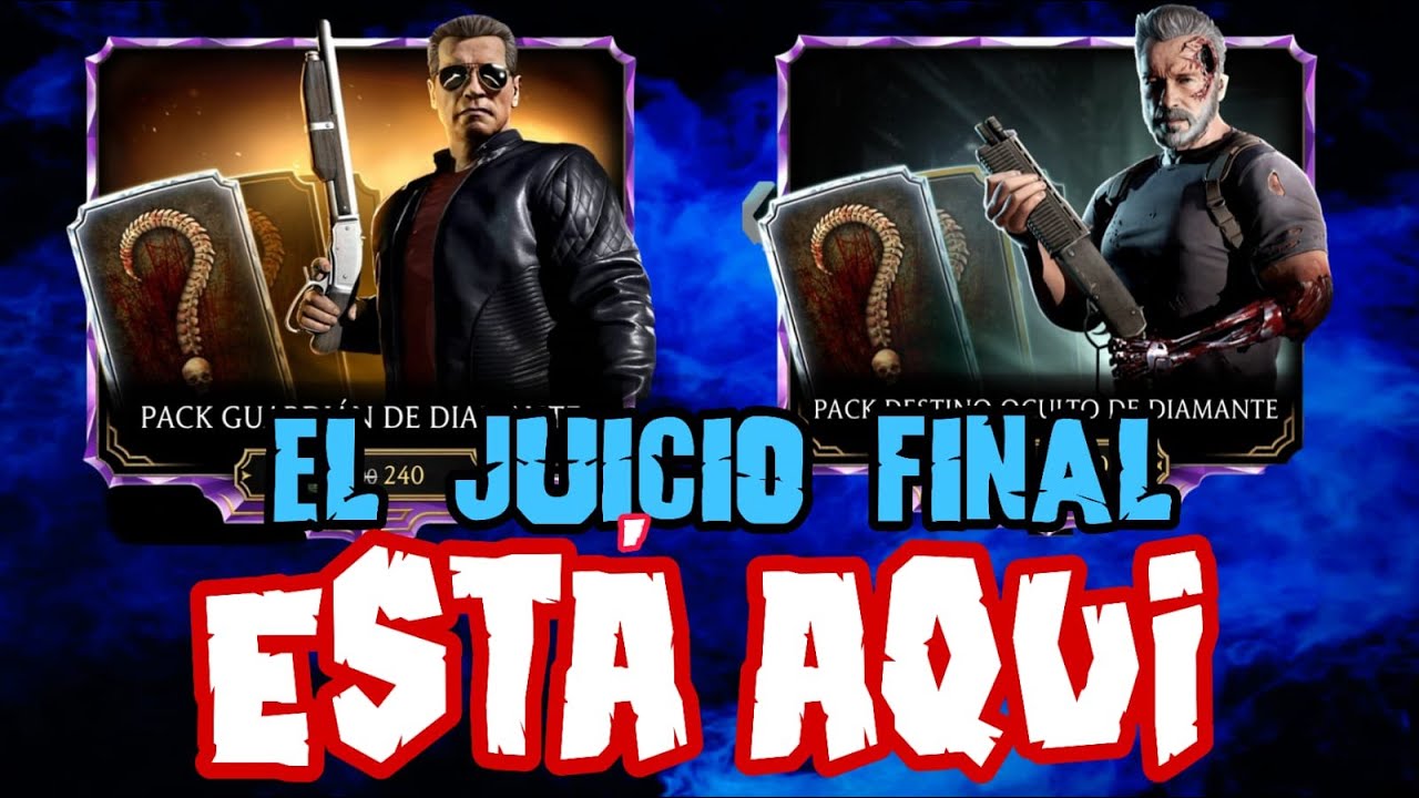 ABRO TODOS LOS PACK DE TERMINATOR Y ME SALEN MUCHOS DIAMANTES! | MK MOBILE - DDLC