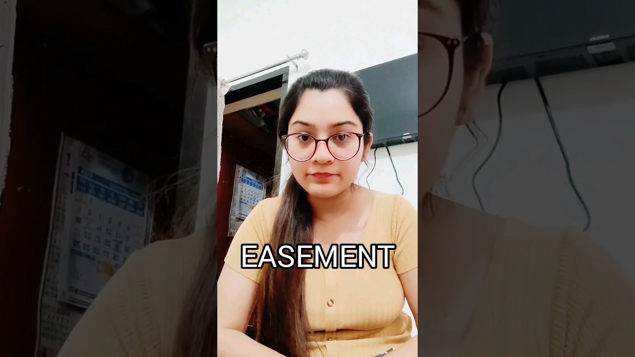 What is RIGHT OF EASEMENT❓#law #lawyer#facts#factsinhindi#factshorts#shorts#knowledge#lawatreach