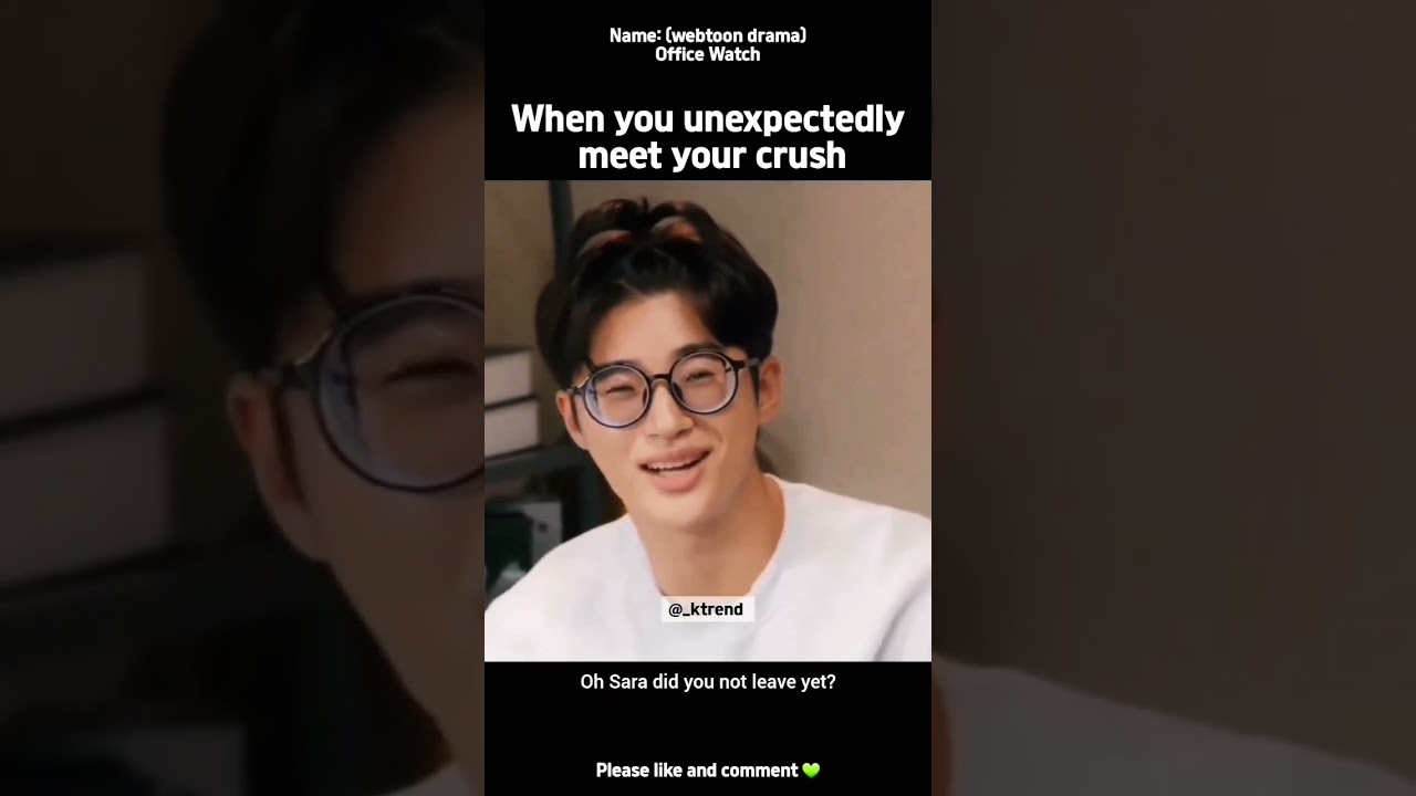Name: Office Watch (webtoon drama) #kdrama #byeonwooseok #koreandrama #lovelyrunner #viral