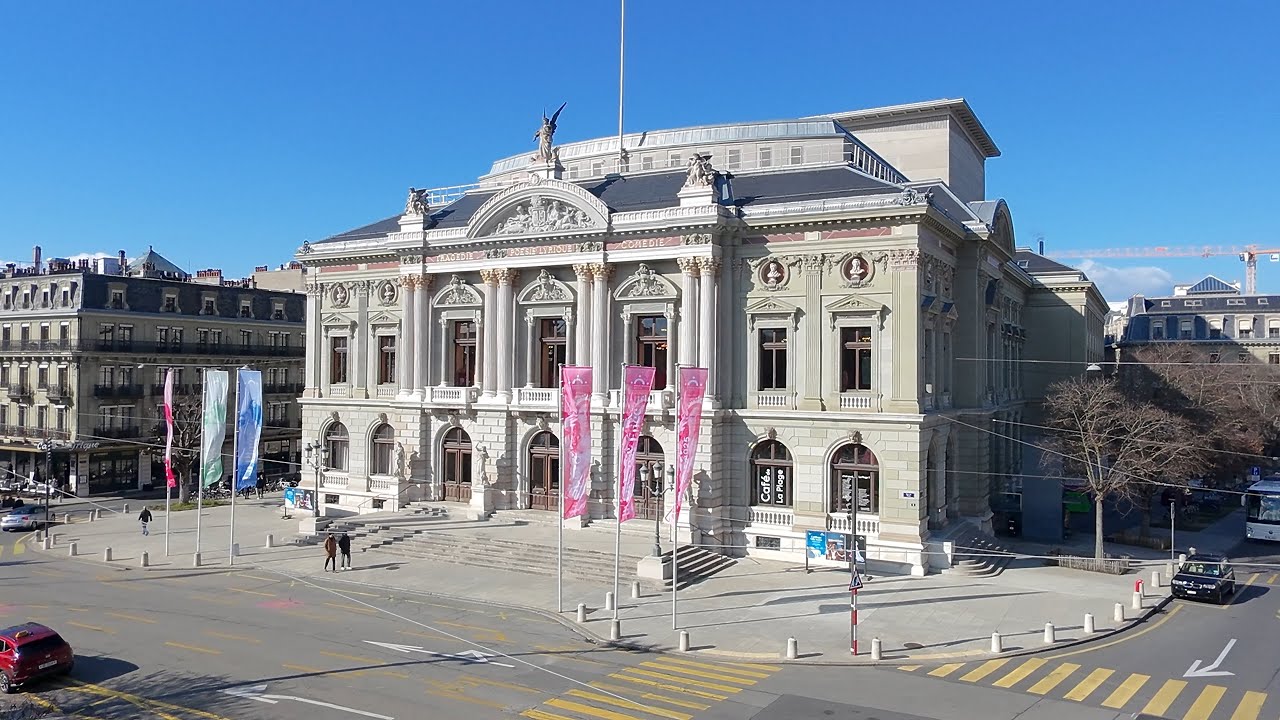 Aerial View in Geneva